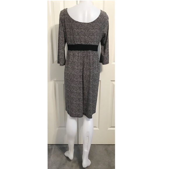 Tiana B, Babydoll Style Patterning Dress - Picture 3 of 7